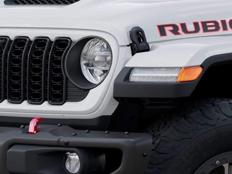 New 2026 Bright White Clear-Coat Exterior Paint Jeep Rubicon X image 10