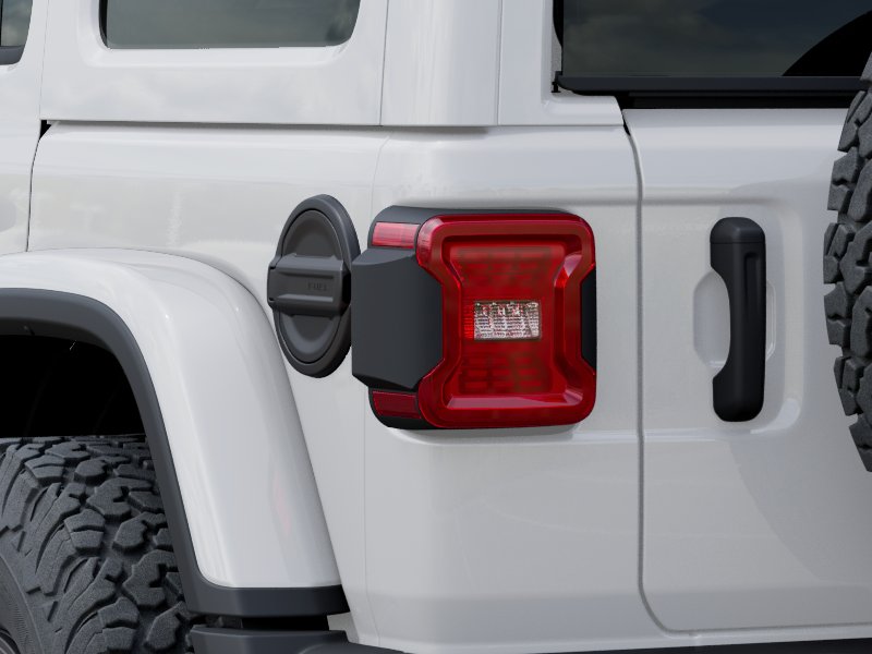 New 2026 Bright White Clear-Coat Exterior Paint Jeep Rubicon X image 9