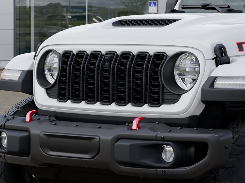 New 2026 Bright White Clear-Coat Exterior Paint Jeep Rubicon X image 11