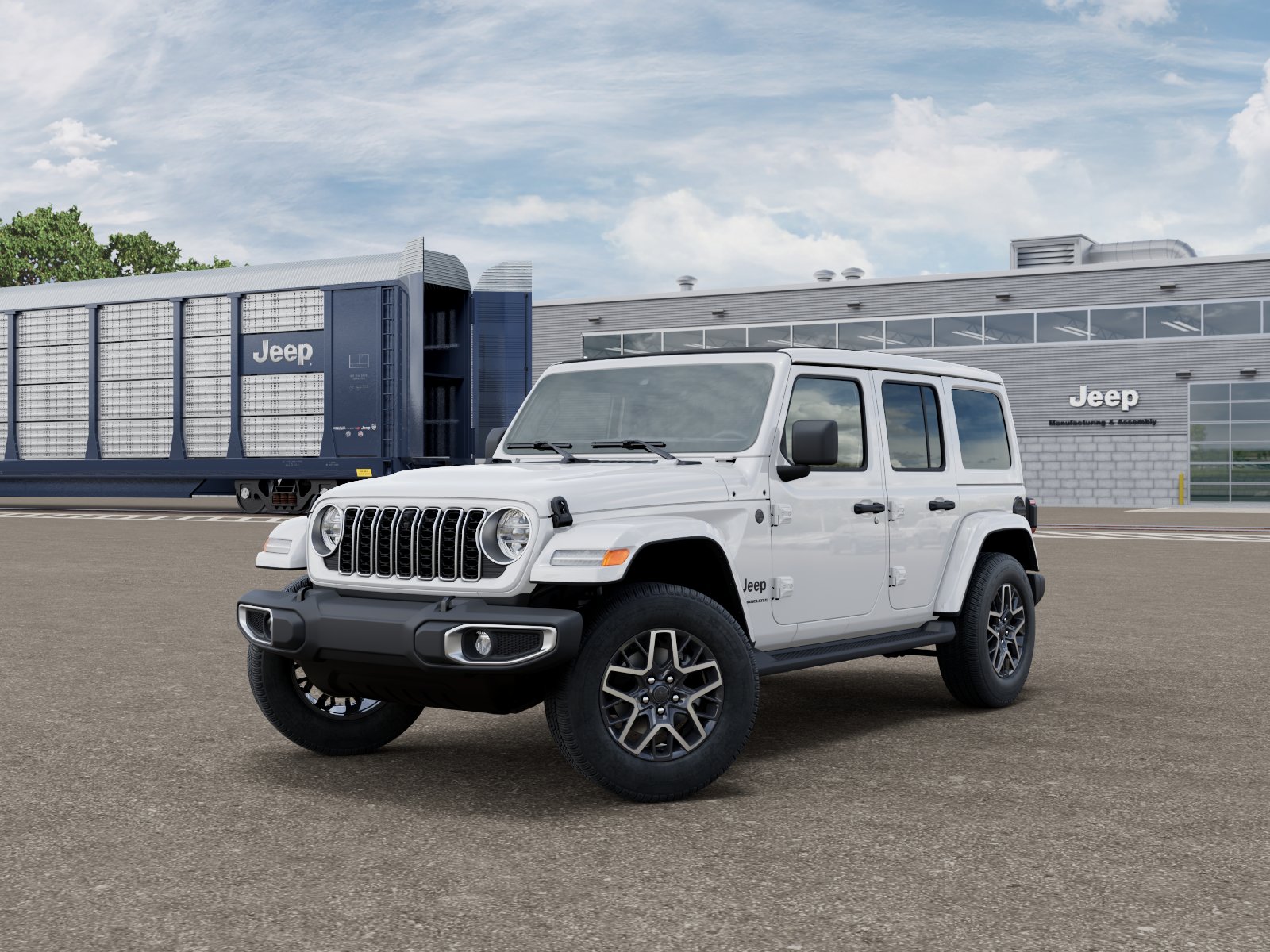 New 2026 Bright White Clearcoat Jeep Sahara image 27