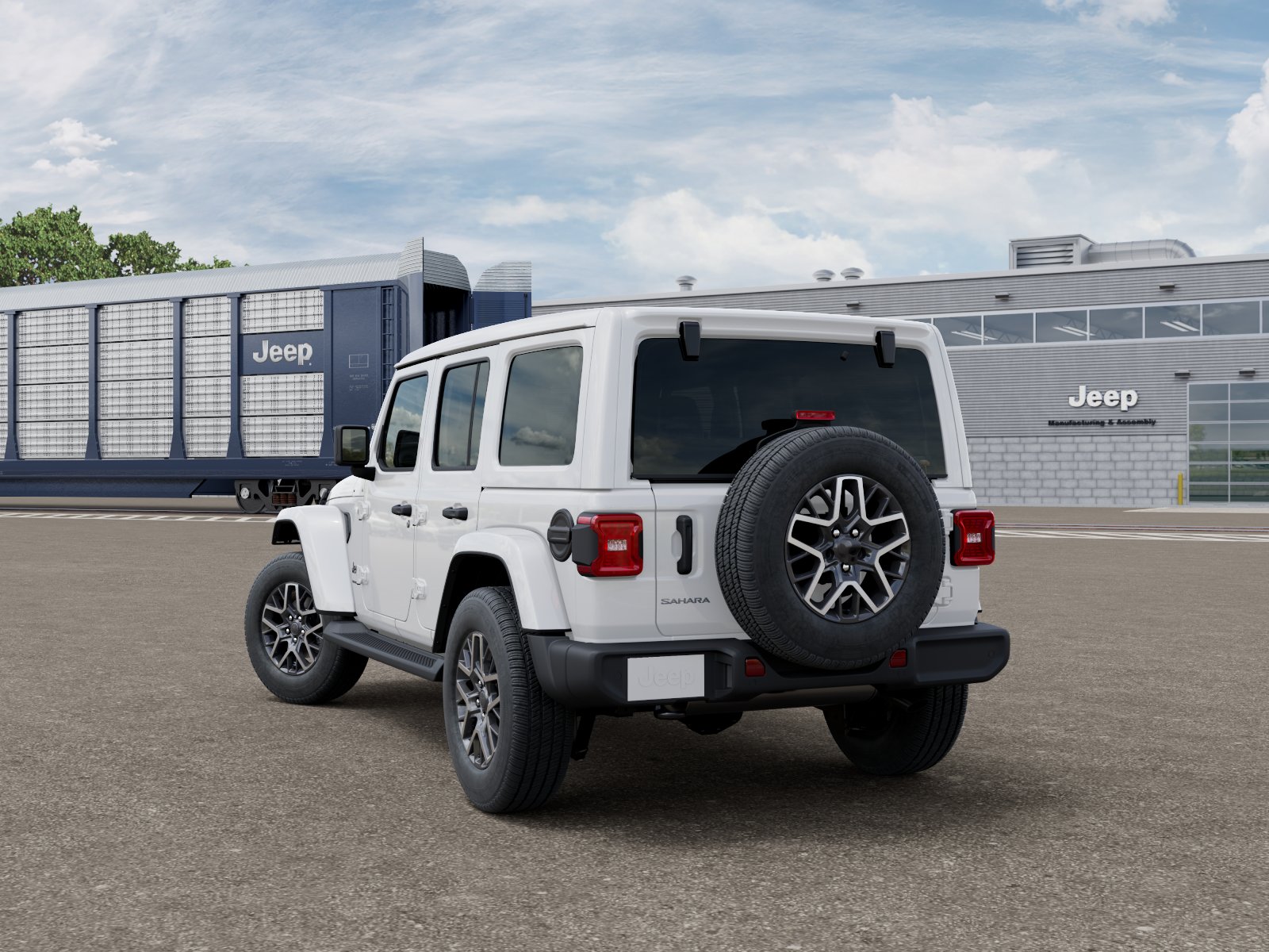 New 2026 Bright White Clearcoat Jeep Sahara image 29