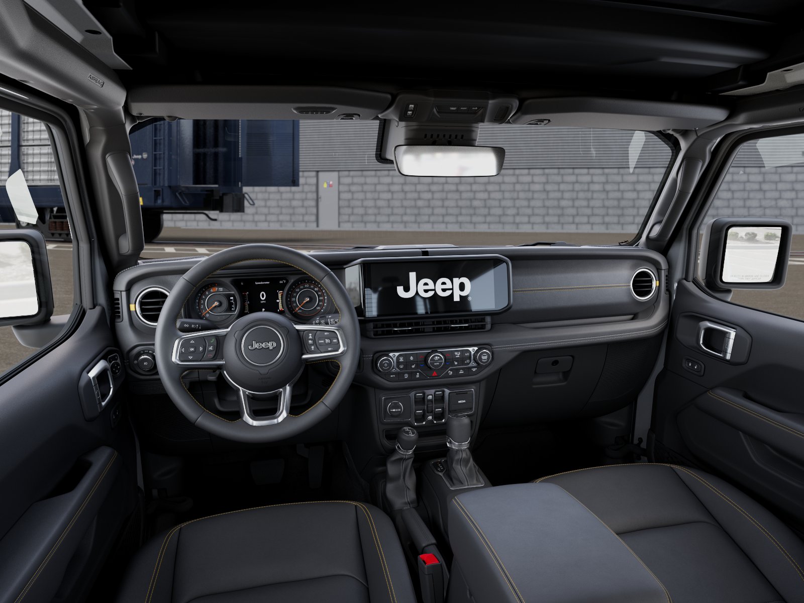 New 2026 Bright White Clearcoat Jeep Sahara image 40