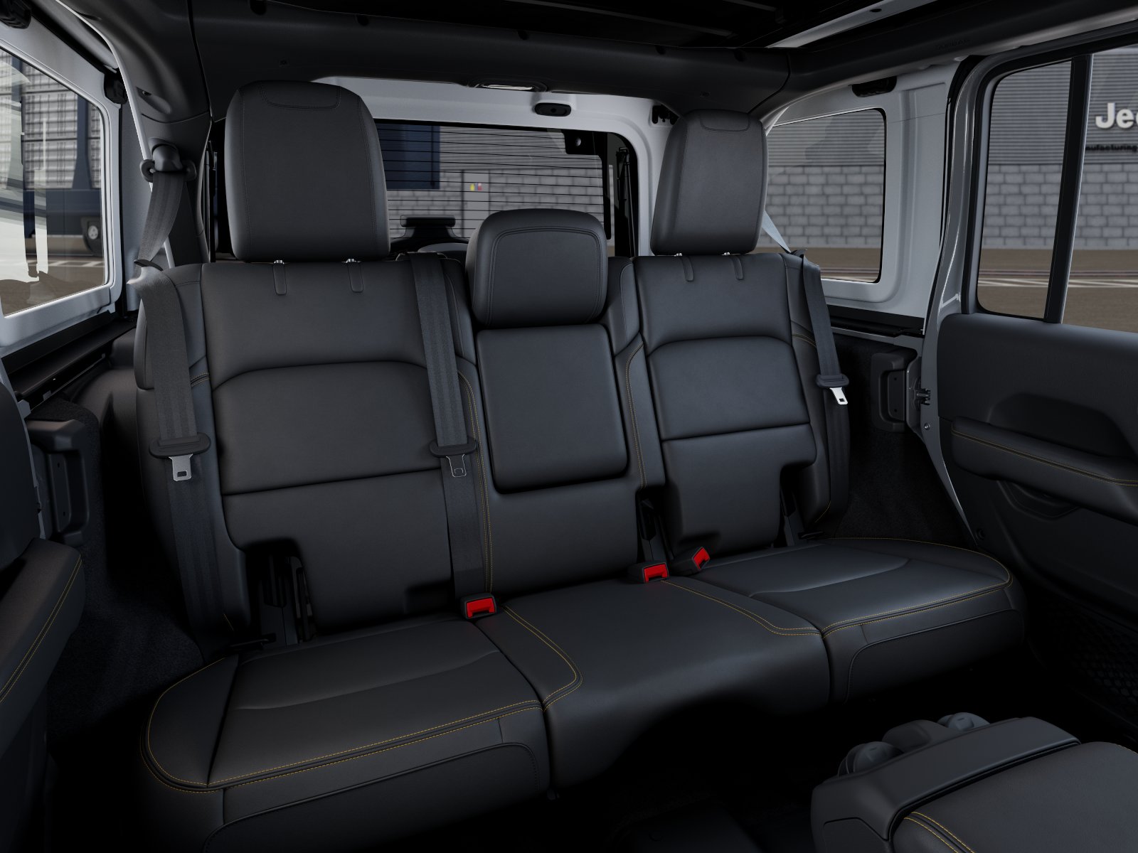 New 2026 Bright White Clearcoat Jeep Sahara image 41