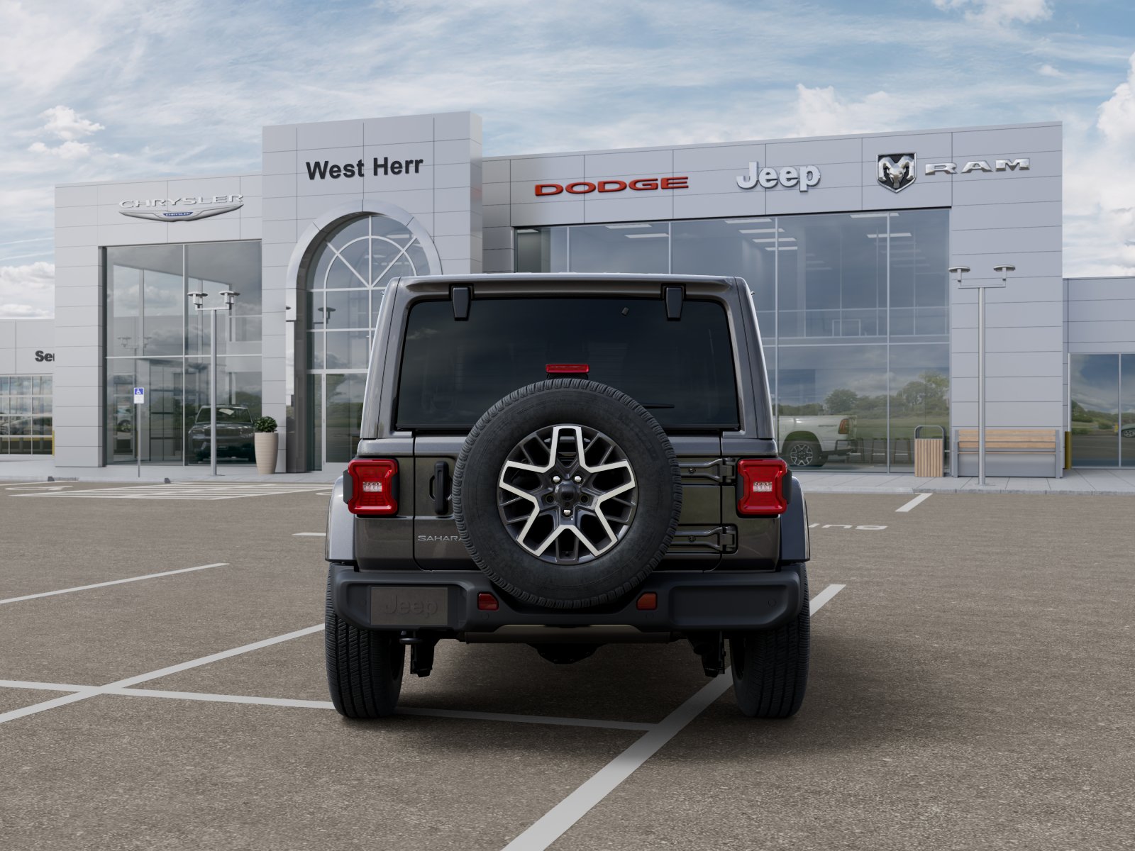New 2026 Granite Crystal Metallic Clear Jeep WRANGLER 4-DOOR SAHARA image 7