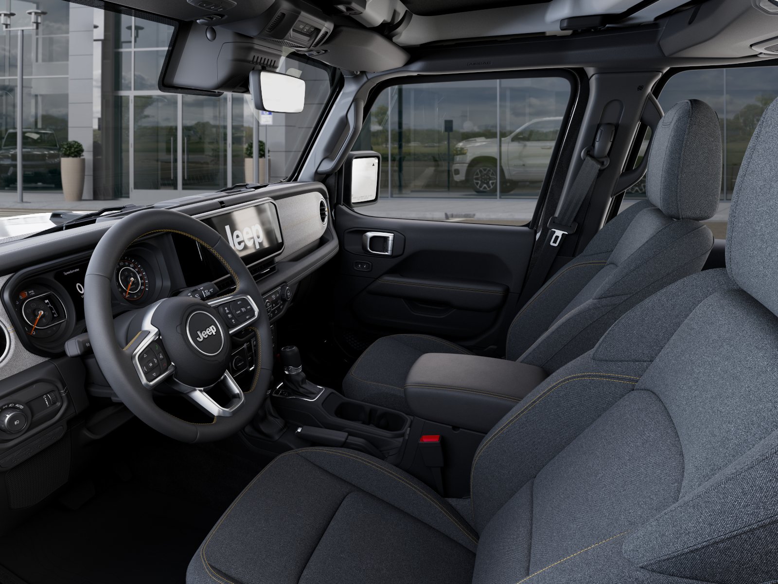 New 2026 Granite Crystal Metallic Clear Jeep WRANGLER 4-DOOR SAHARA image 22