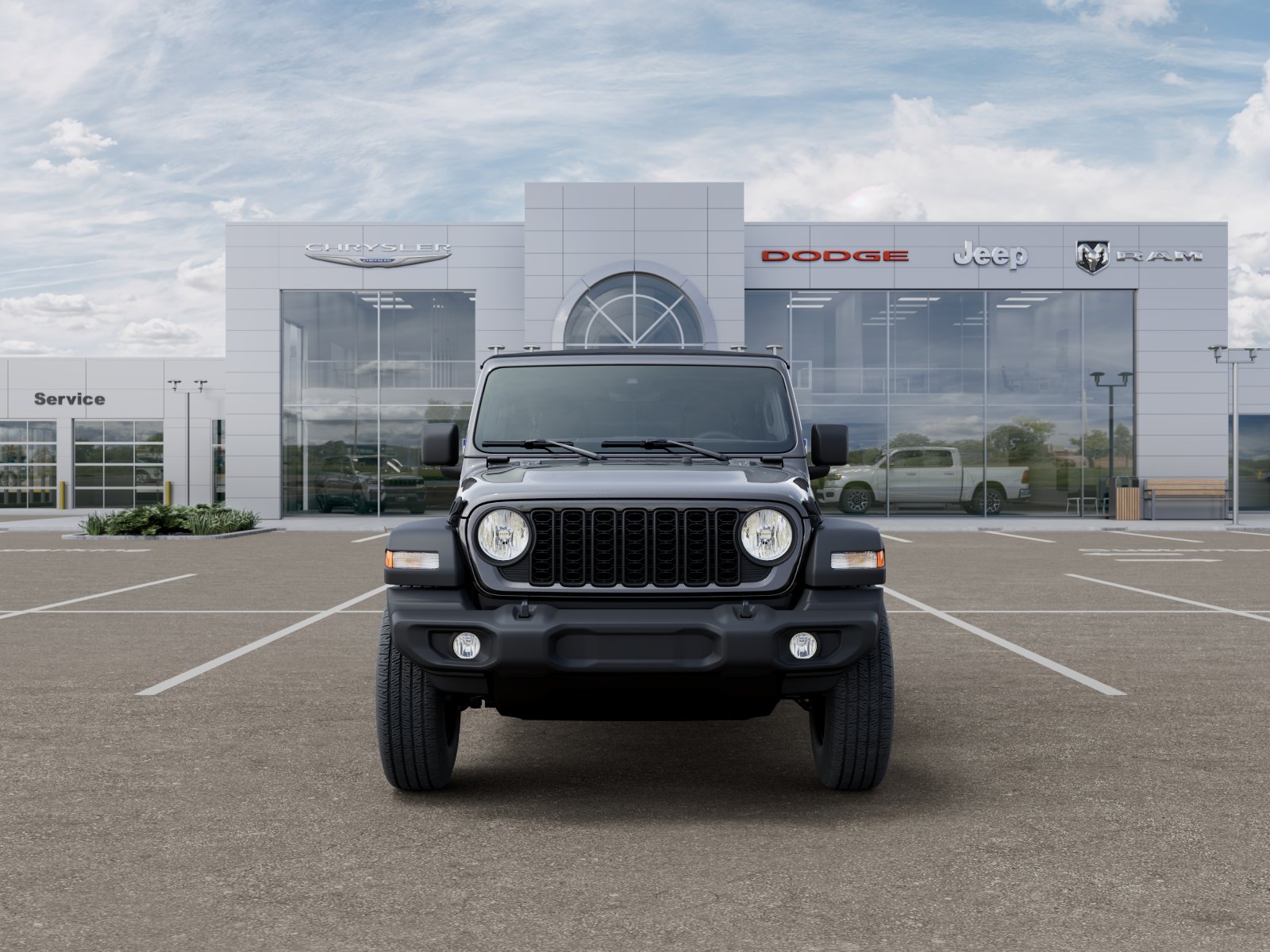 New 2026 Granite Crystal Metallic Clear-Coat Exterior Paint Jeep Sport image 66