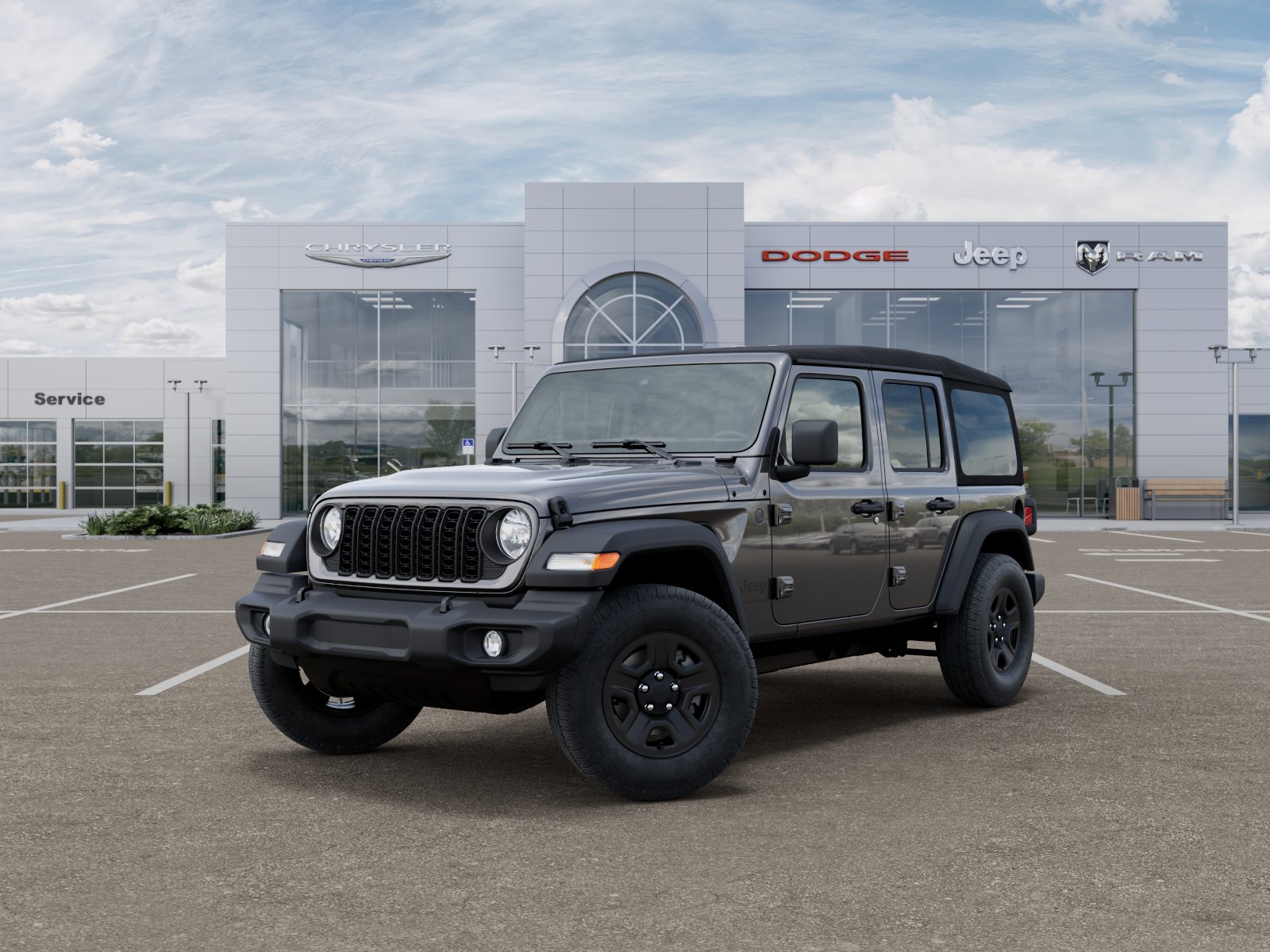 New 2026 Granite Crystal Metallic Clear-Coat Exterior Paint Jeep Sport image 65
