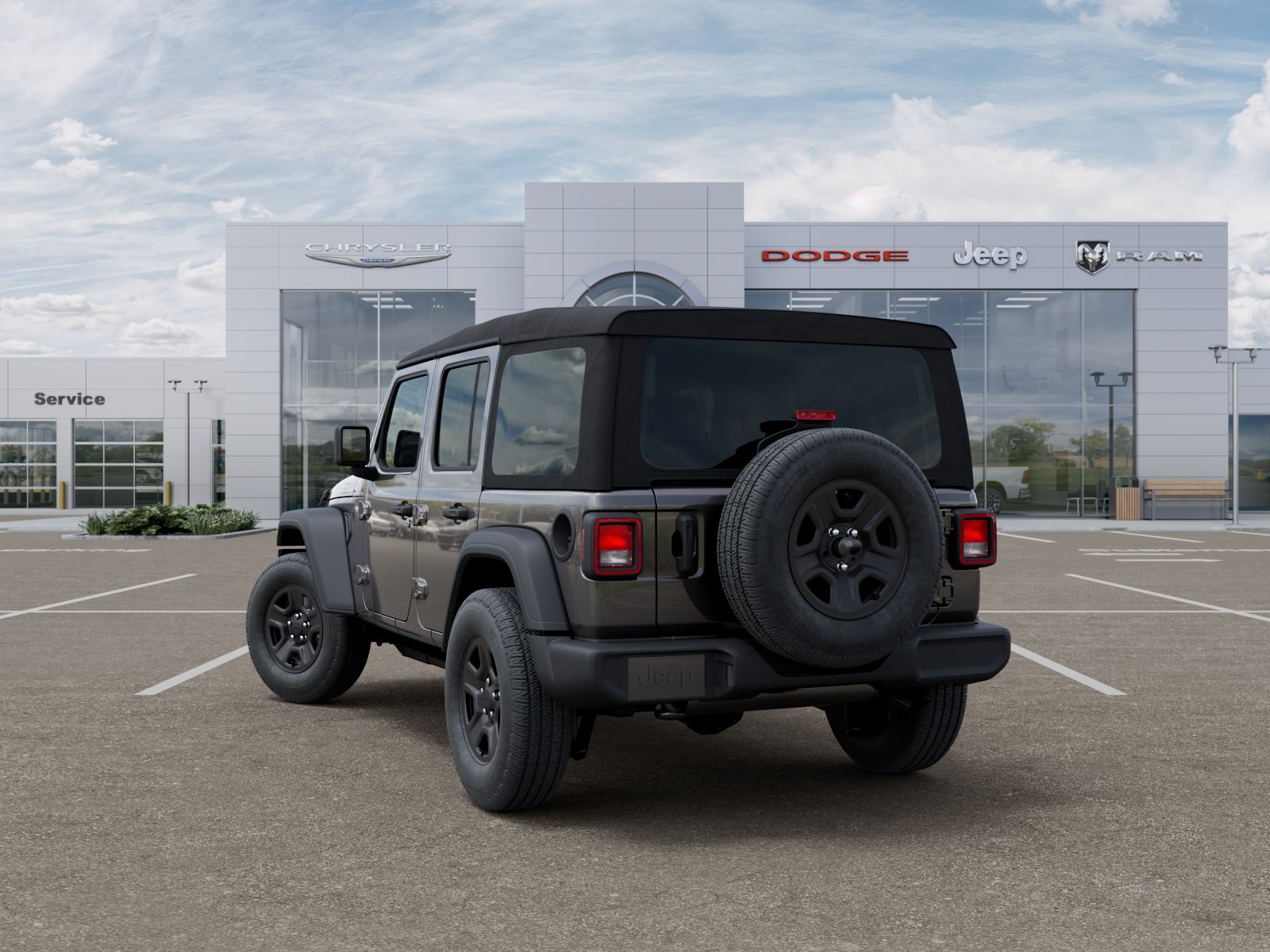 New 2026 Granite Crystal Metallic Clear-Coat Exterior Paint Jeep Sport image 67