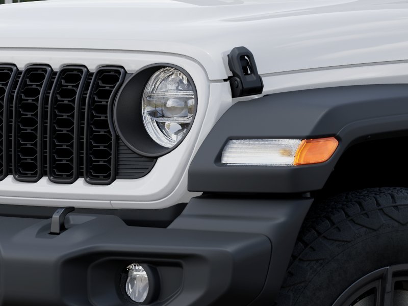New 2026 Bright White Clear-Coat Exterior Paint Jeep Sport S image 22