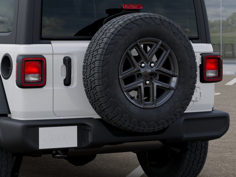 New 2026 Bright White Clear-Coat Exterior Paint Jeep Sport S image 25