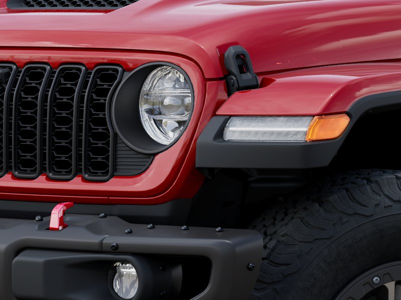 New 2026 Firecracker Red Clear-Coat Exterior Paint Jeep Rubicon image 10