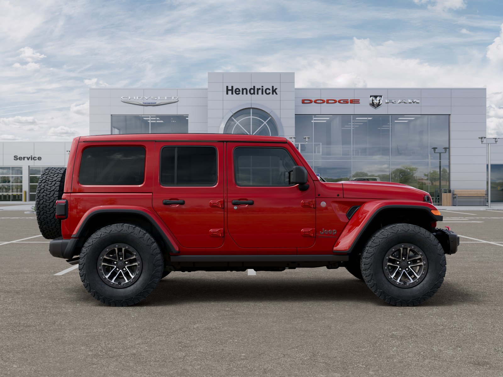 New 2026 Firecracker Red Clear-Coat Exterior Paint Jeep Rubicon image 21
