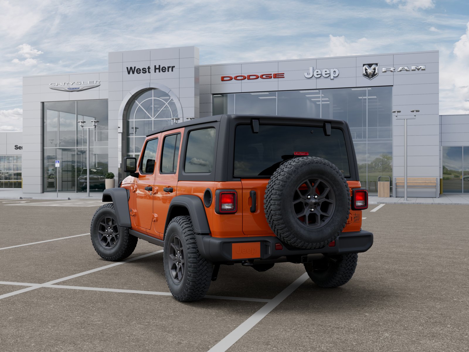 New 2026 Joose Exterior Paint Jeep WRANGLER 4-DOOR WILLYS image 3