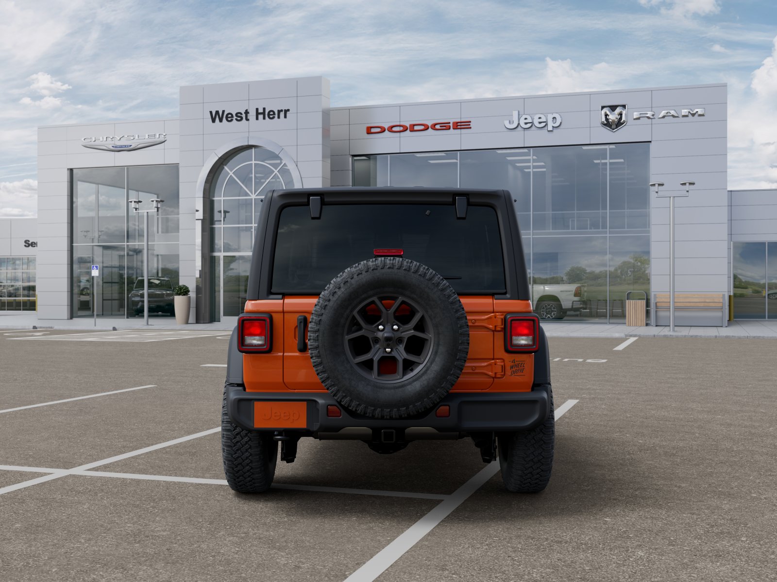 New 2026 Joose Exterior Paint Jeep WRANGLER 4-DOOR WILLYS image 7