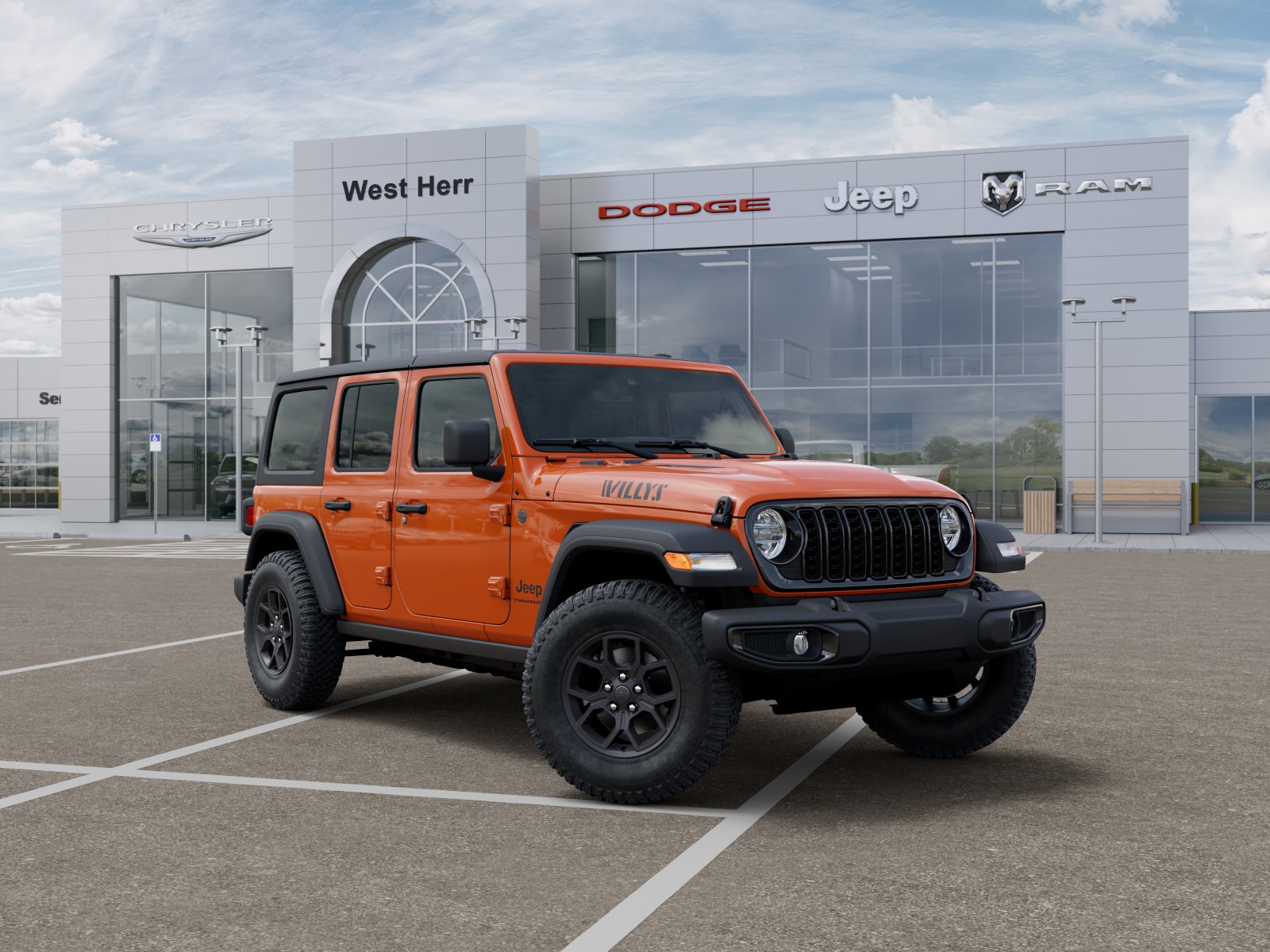 New 2026 Joose Exterior Paint Jeep WRANGLER 4-DOOR WILLYS image 5