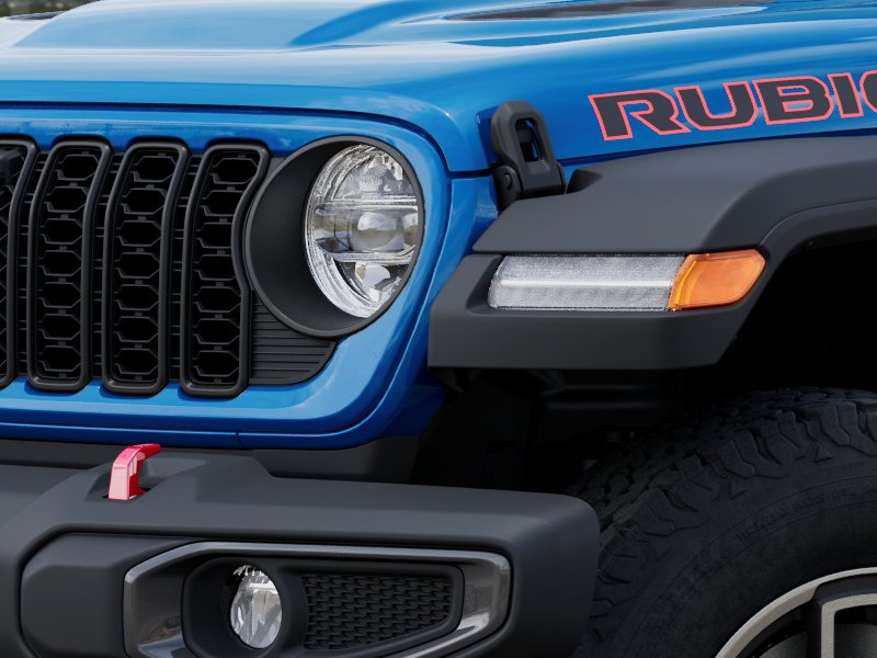 New 2026 Hydro Blue Pearl-Coat Exterior Paint Jeep Rubicon image 9