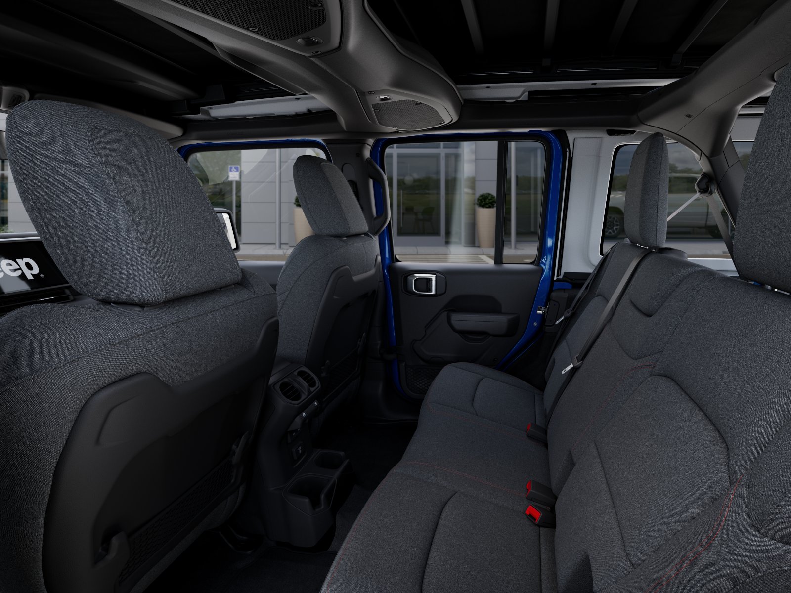 New 2026 Hydro Blue Pearl-Coat Exterior Paint Jeep Rubicon image 22