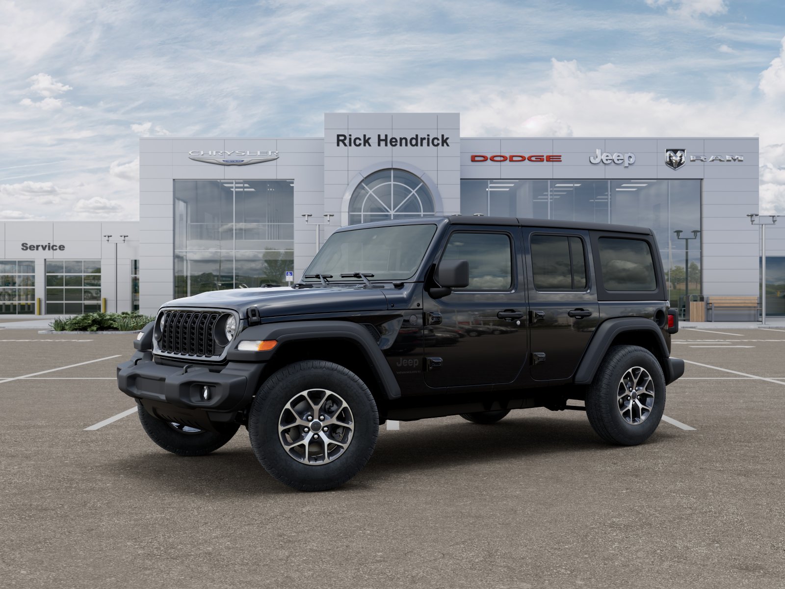 New 2026 Black Clearcoat Jeep Sport S image 38