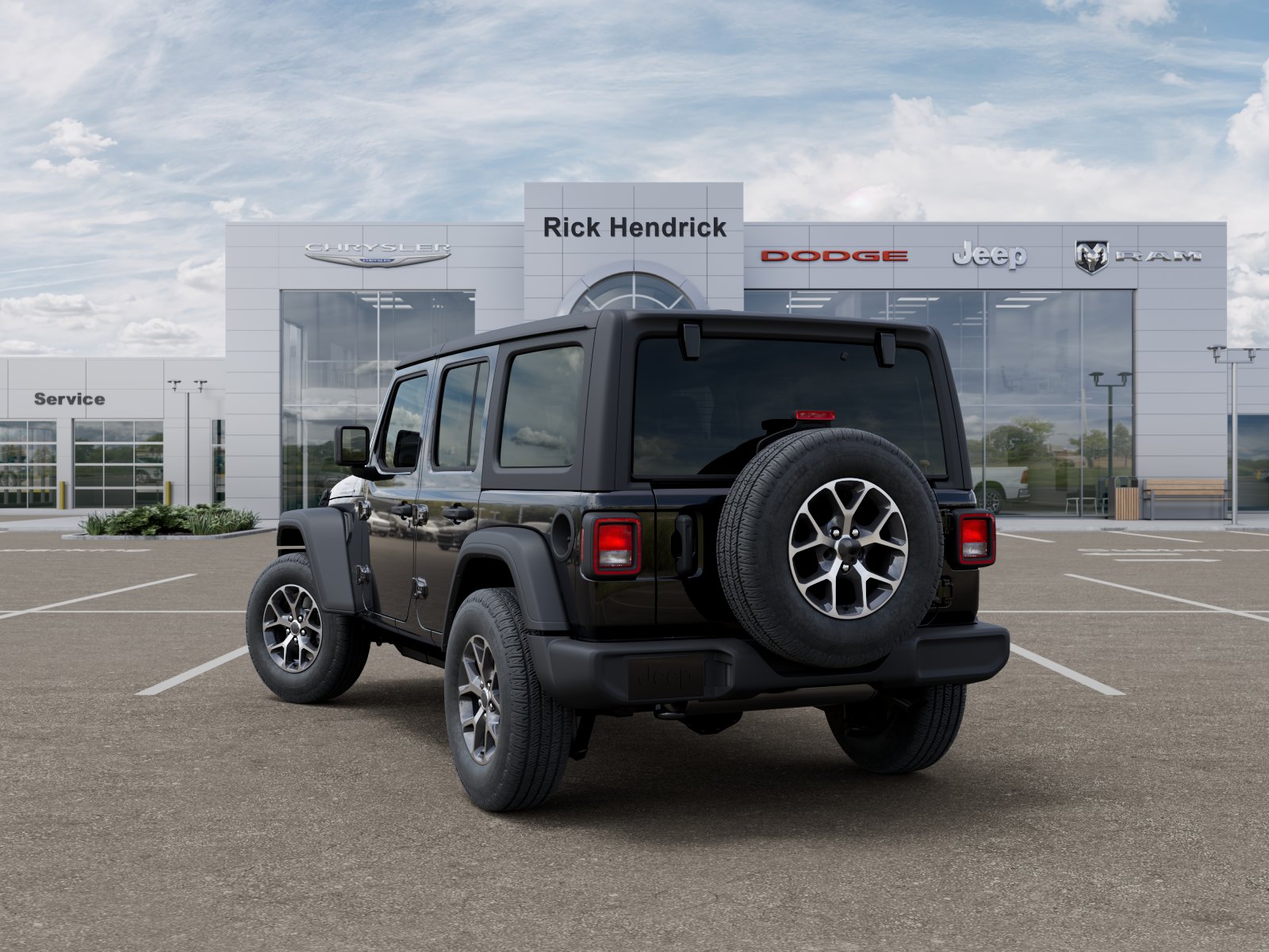 New 2026 Black Clearcoat Jeep Sport S image 39