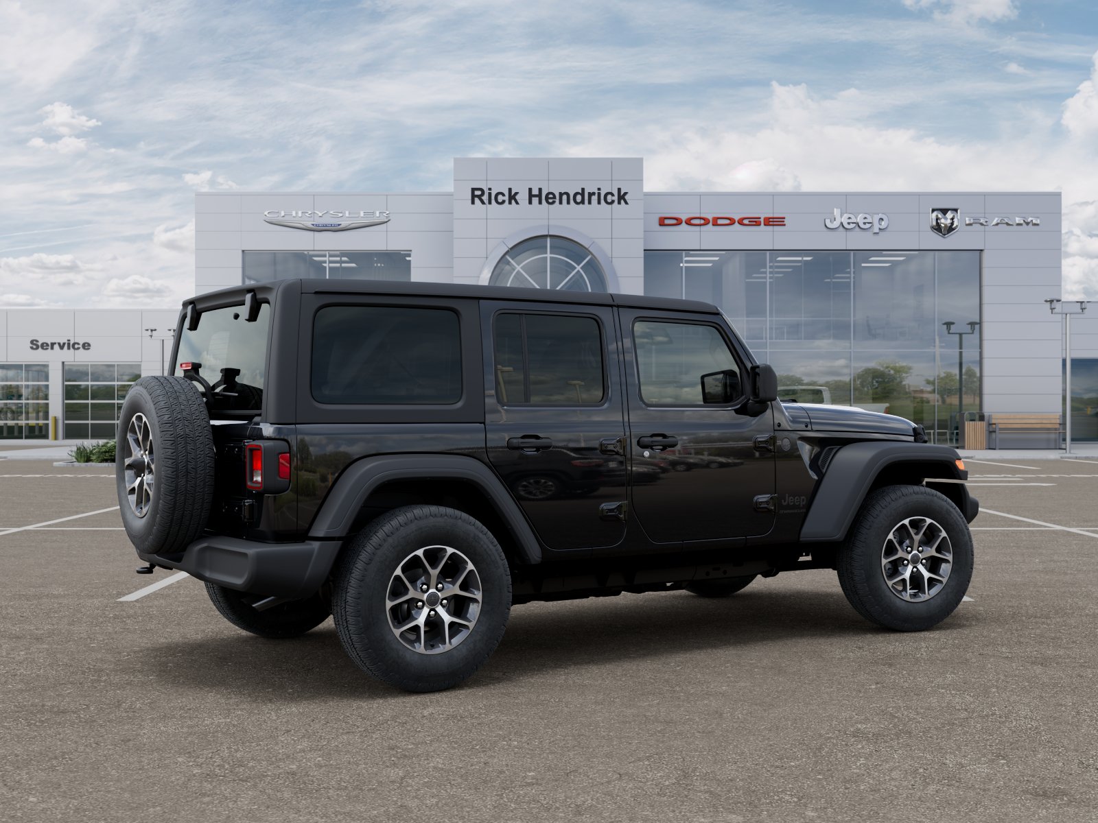 New 2026 Black Clearcoat Jeep Sport S image 40