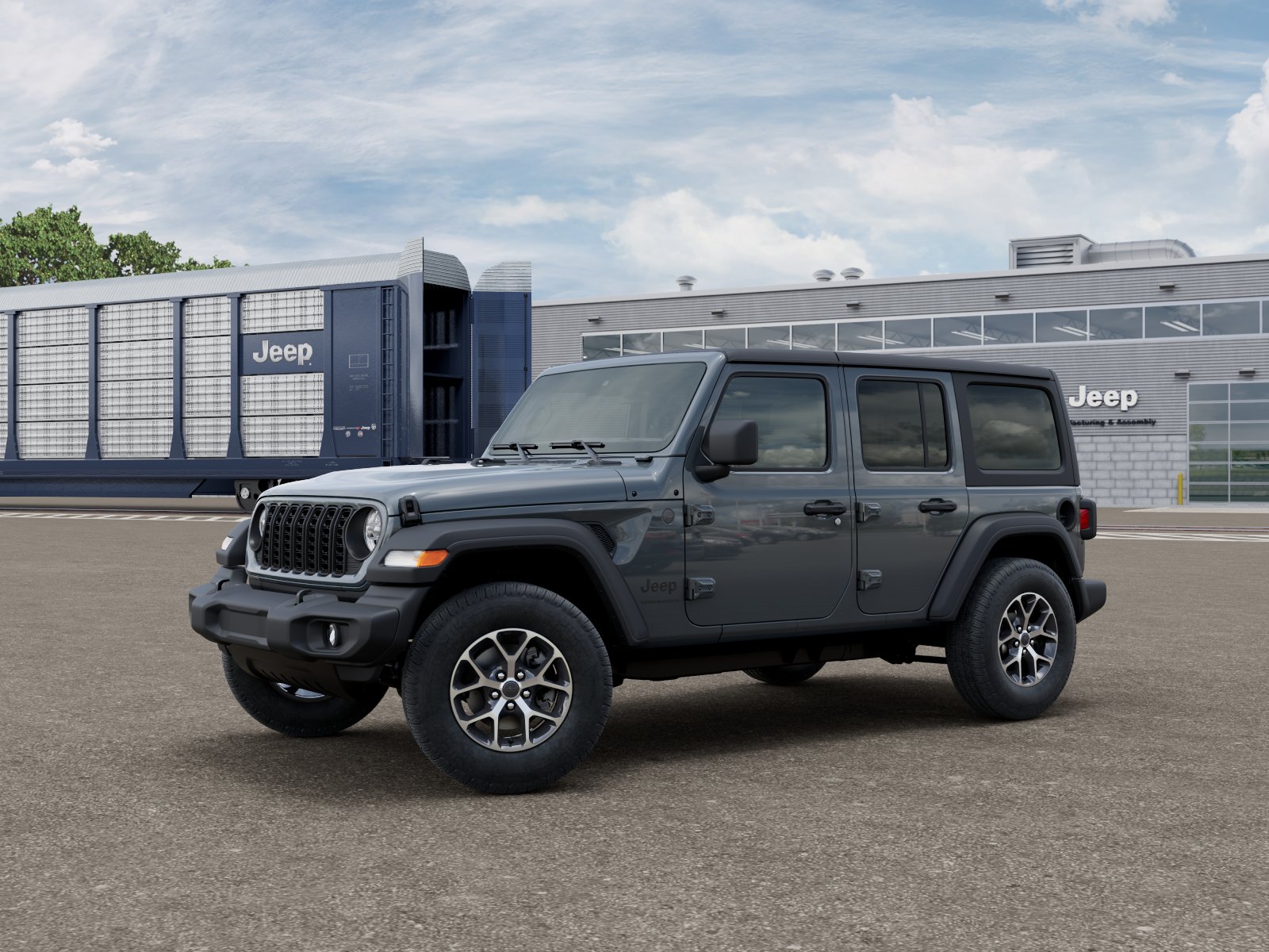 New 2026 Anvil Clear-Coat Exterior Paint Jeep Sport S image 2