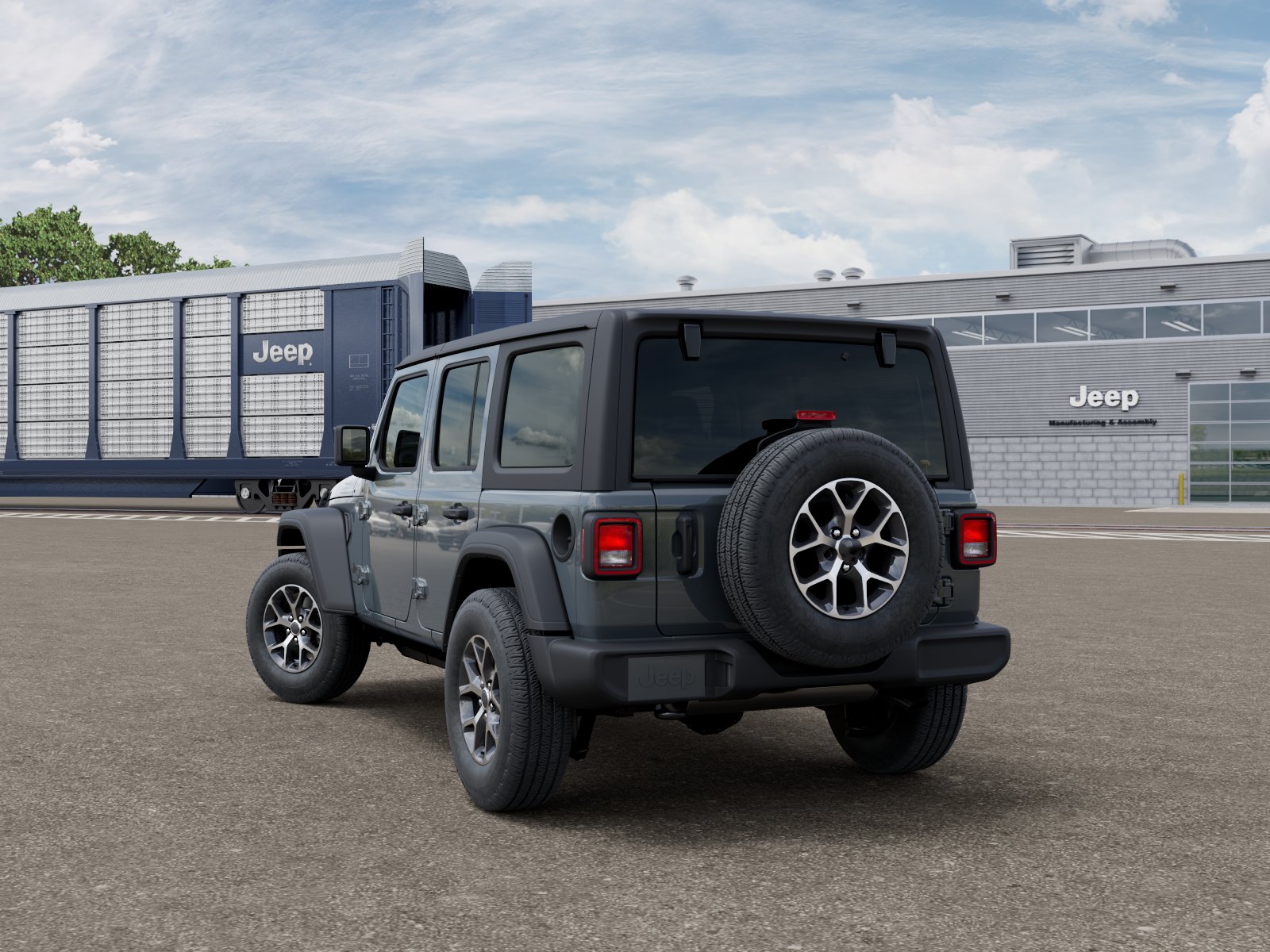 New 2026 Anvil Clear-Coat Exterior Paint Jeep Sport S image 3