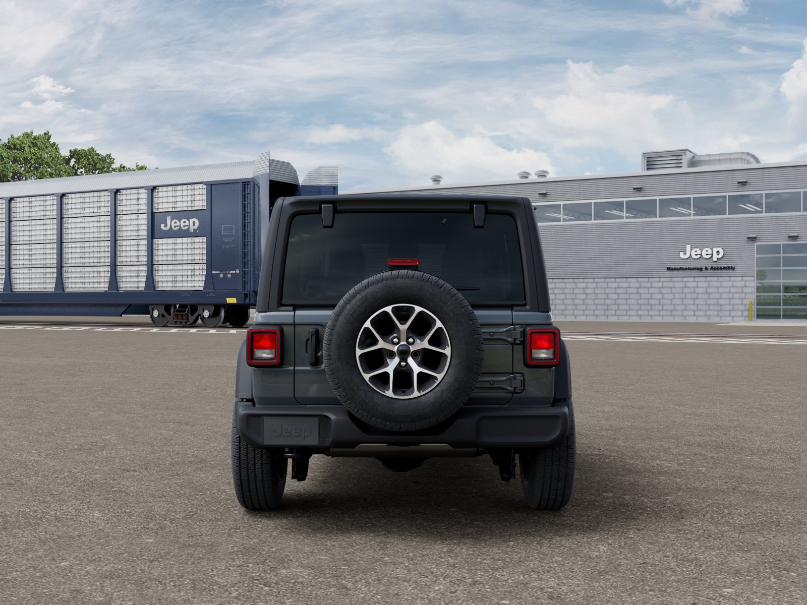 New 2026 Anvil Clear-Coat Exterior Paint Jeep Sport S image 7