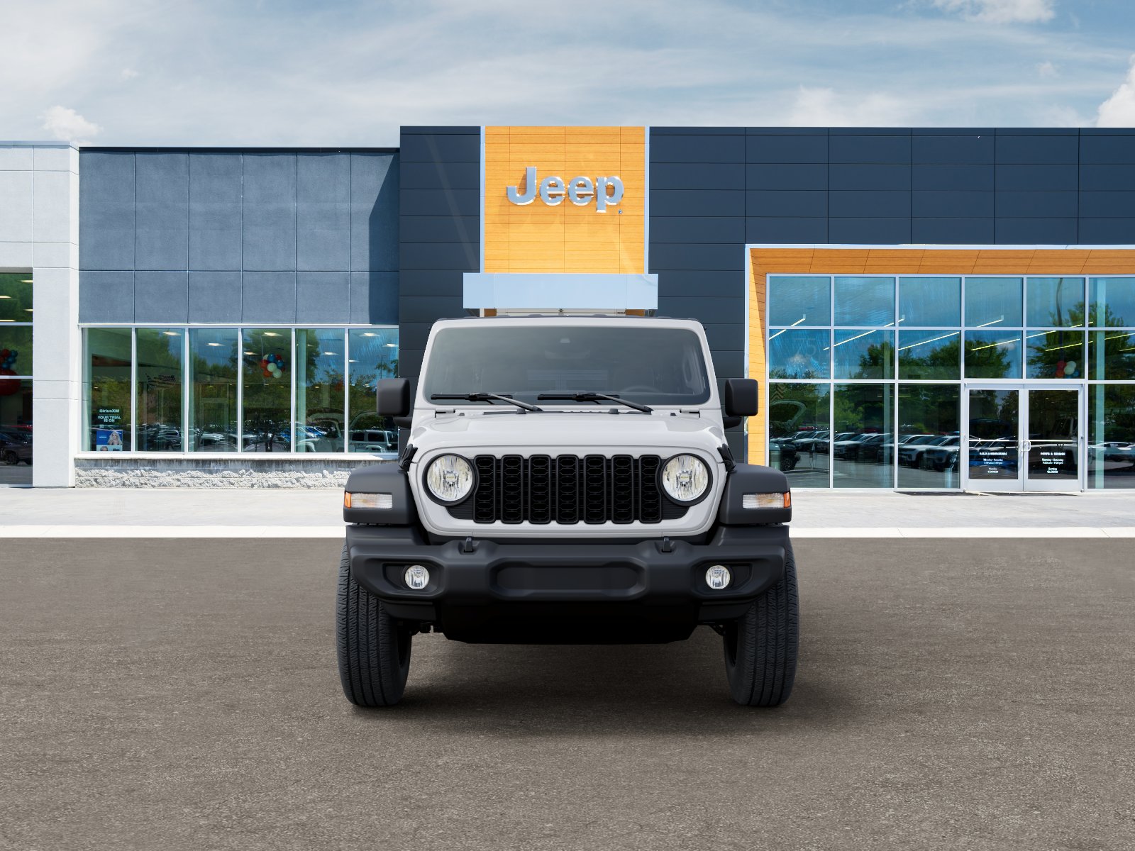 New 2026 Bright White Clearcoat Jeep Sport image 32