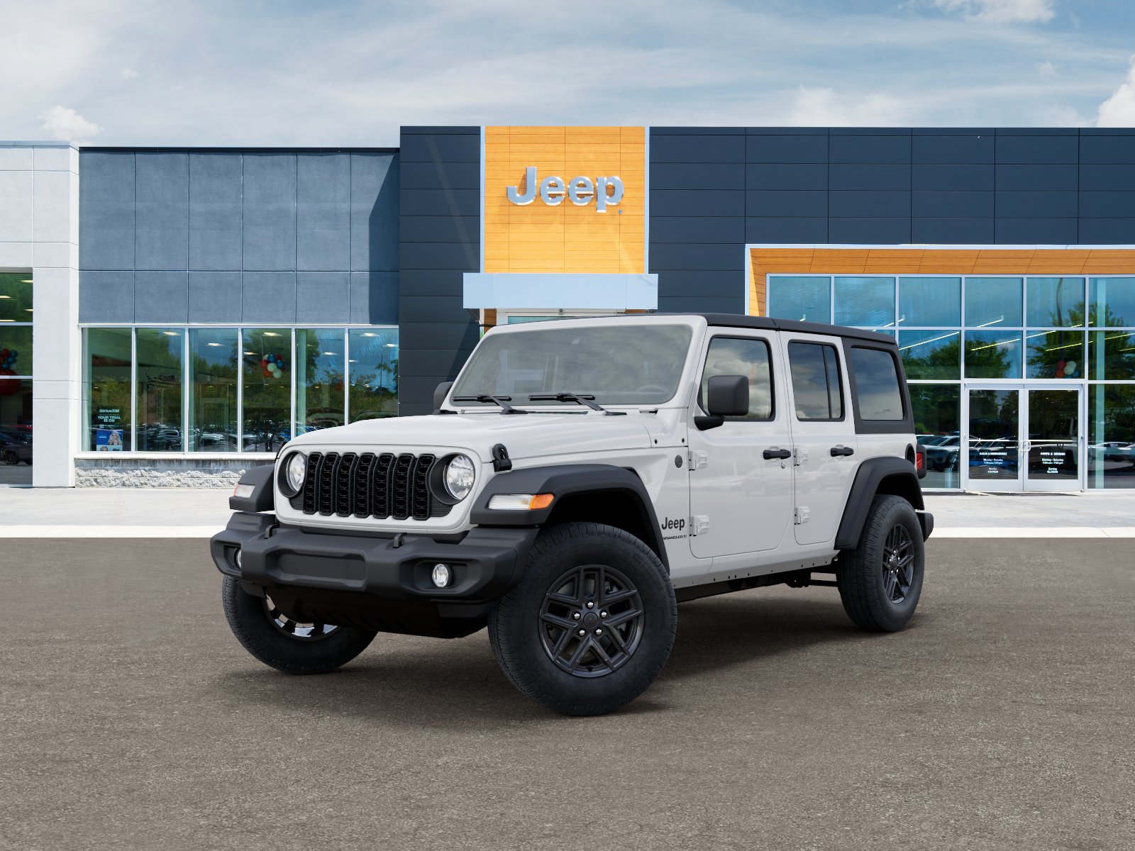 New 2026 Bright White Clearcoat Jeep Sport image 27