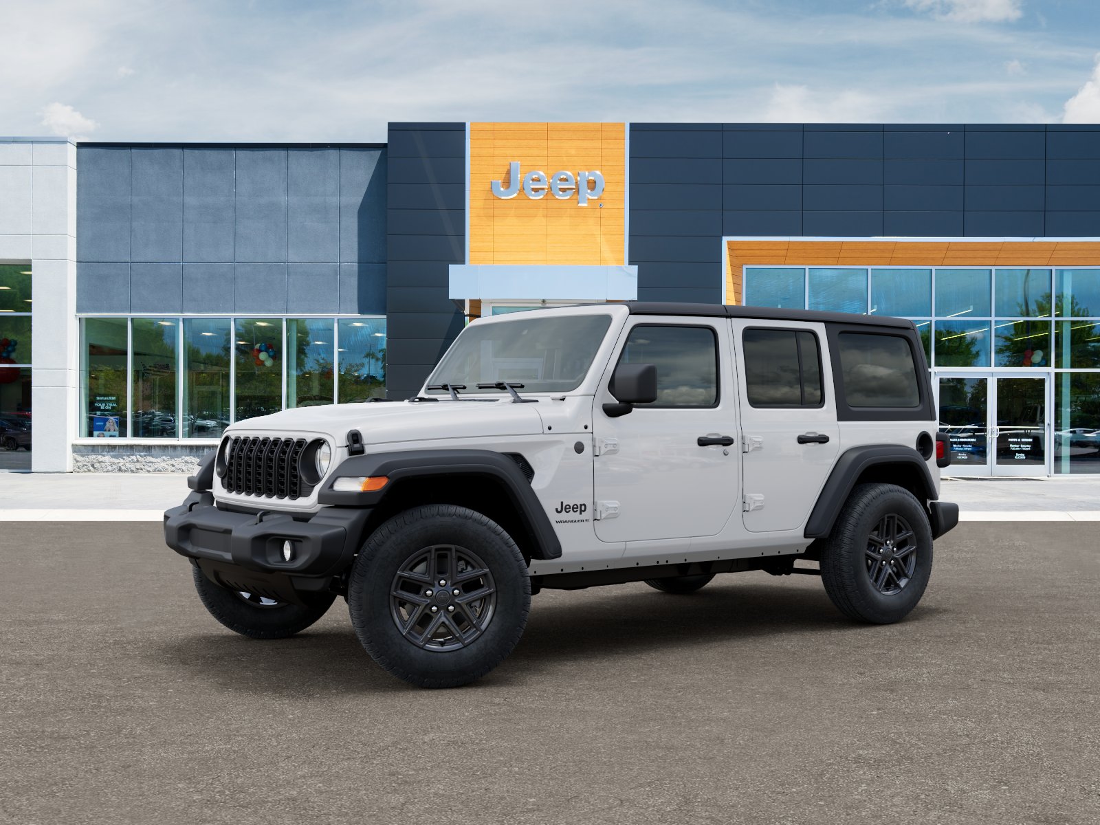 New 2026 Bright White Clearcoat Jeep Sport image 28