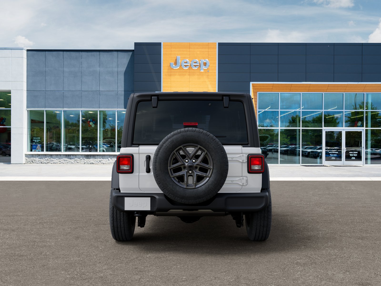 New 2026 Bright White Clearcoat Jeep Sport image 33