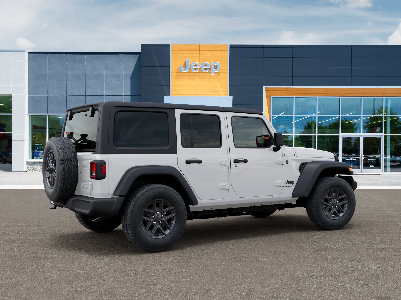 New 2026 Bright White Clearcoat Jeep Sport image 30