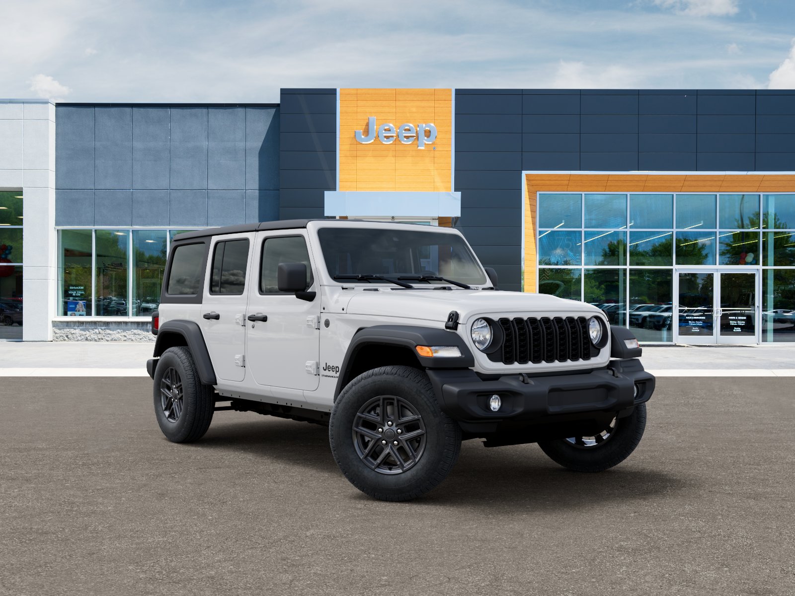 New 2026 Bright White Clearcoat Jeep Sport image 31