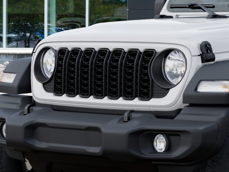 New 2026 Bright White Clearcoat Jeep Sport image 37