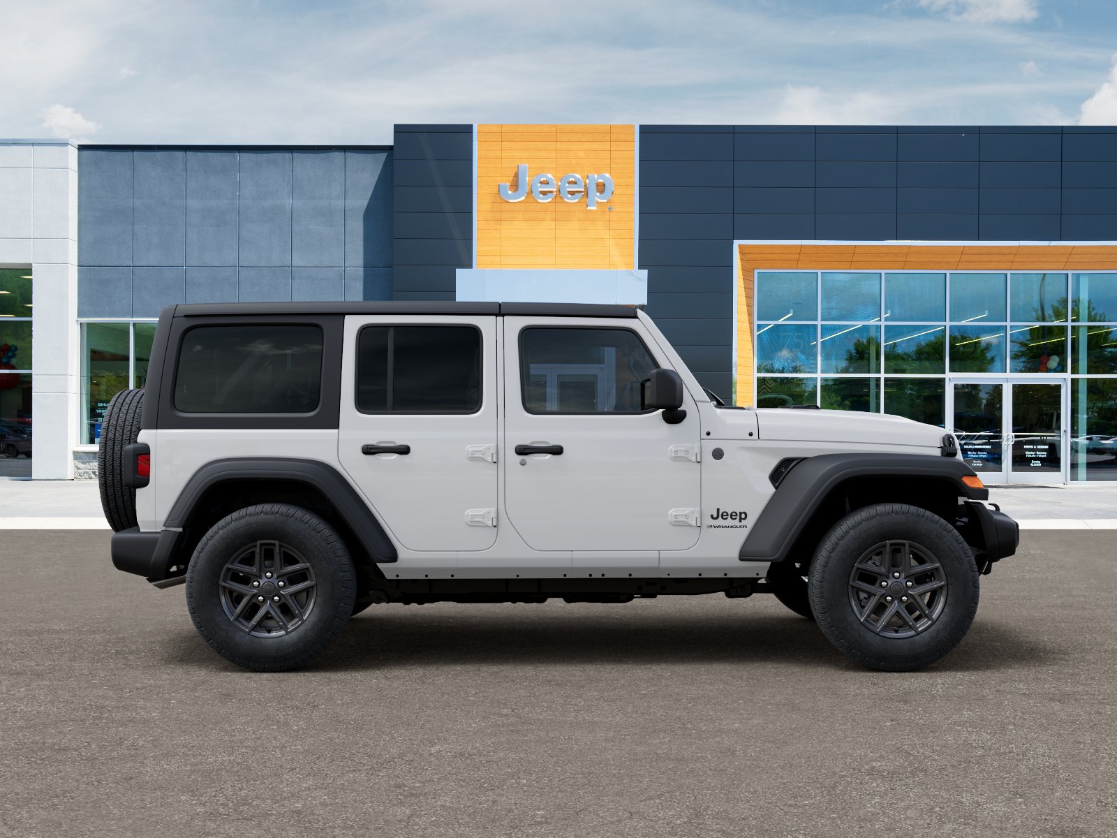 New 2026 Bright White Clearcoat Jeep Sport image 47