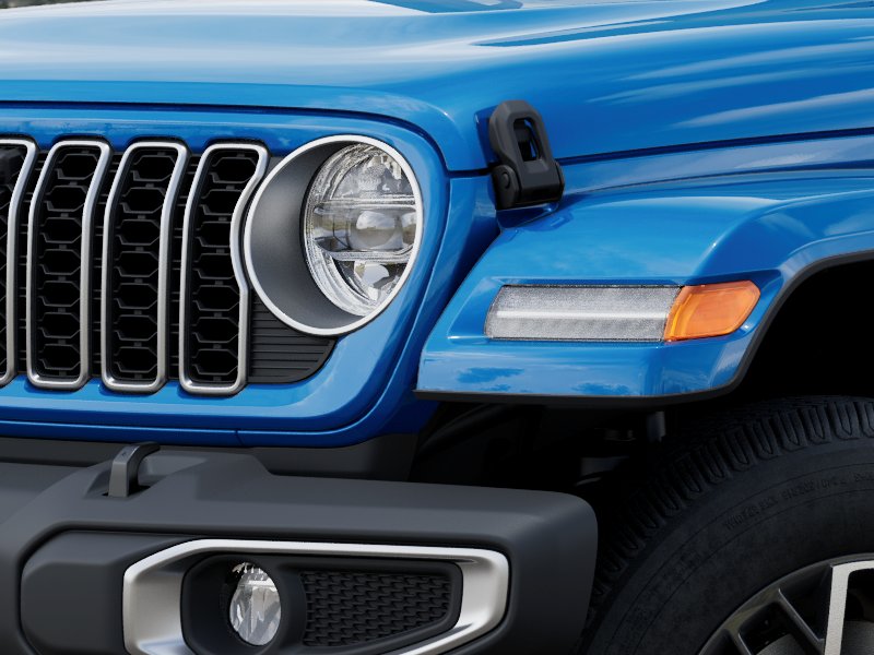 New 2026 Hydro Blue Pearl-Coat Exterior Paint Jeep Sahara image 47
