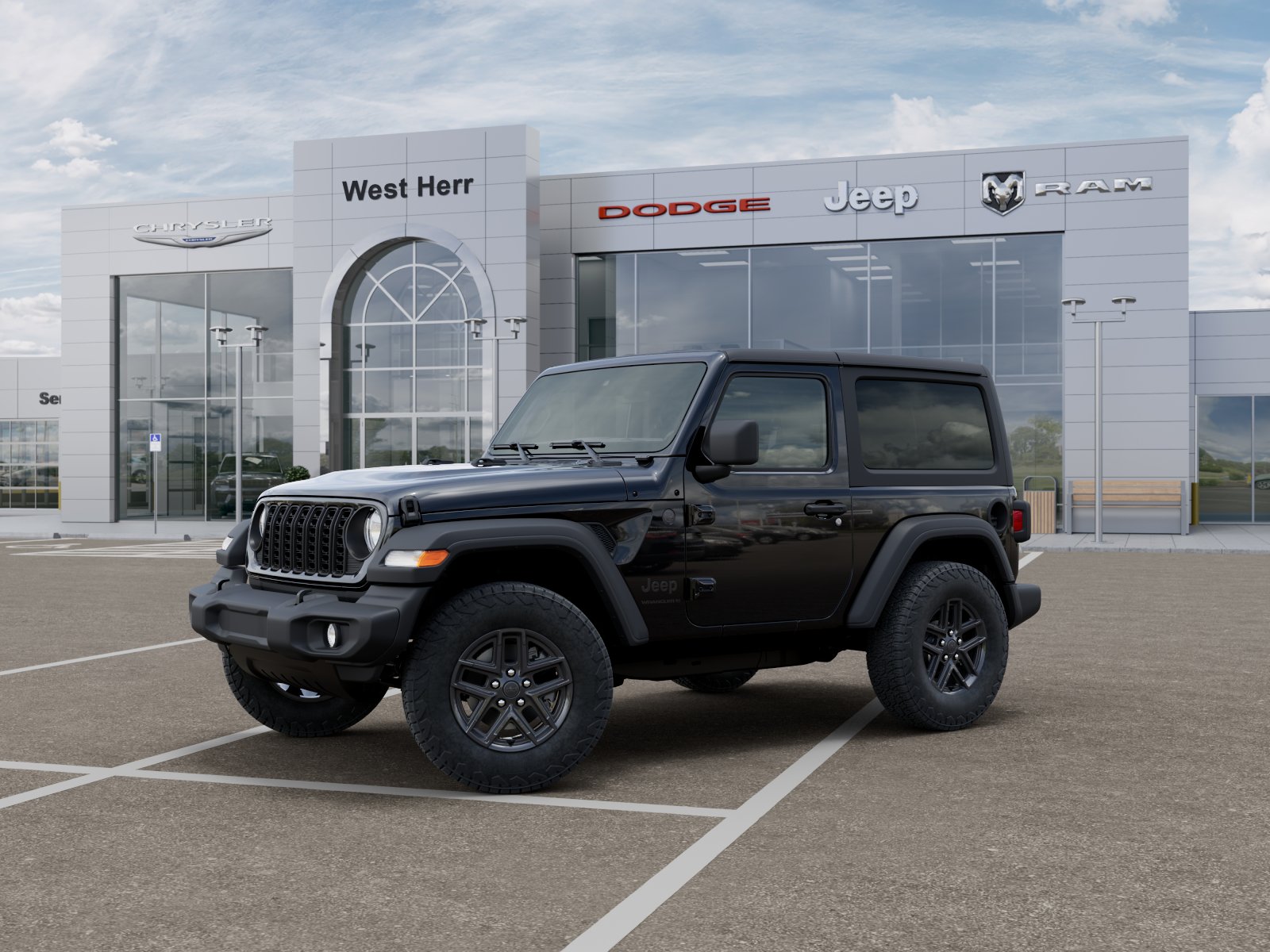 New 2026 Black Clear-Coat Exterior Paint Jeep Sport S image 52