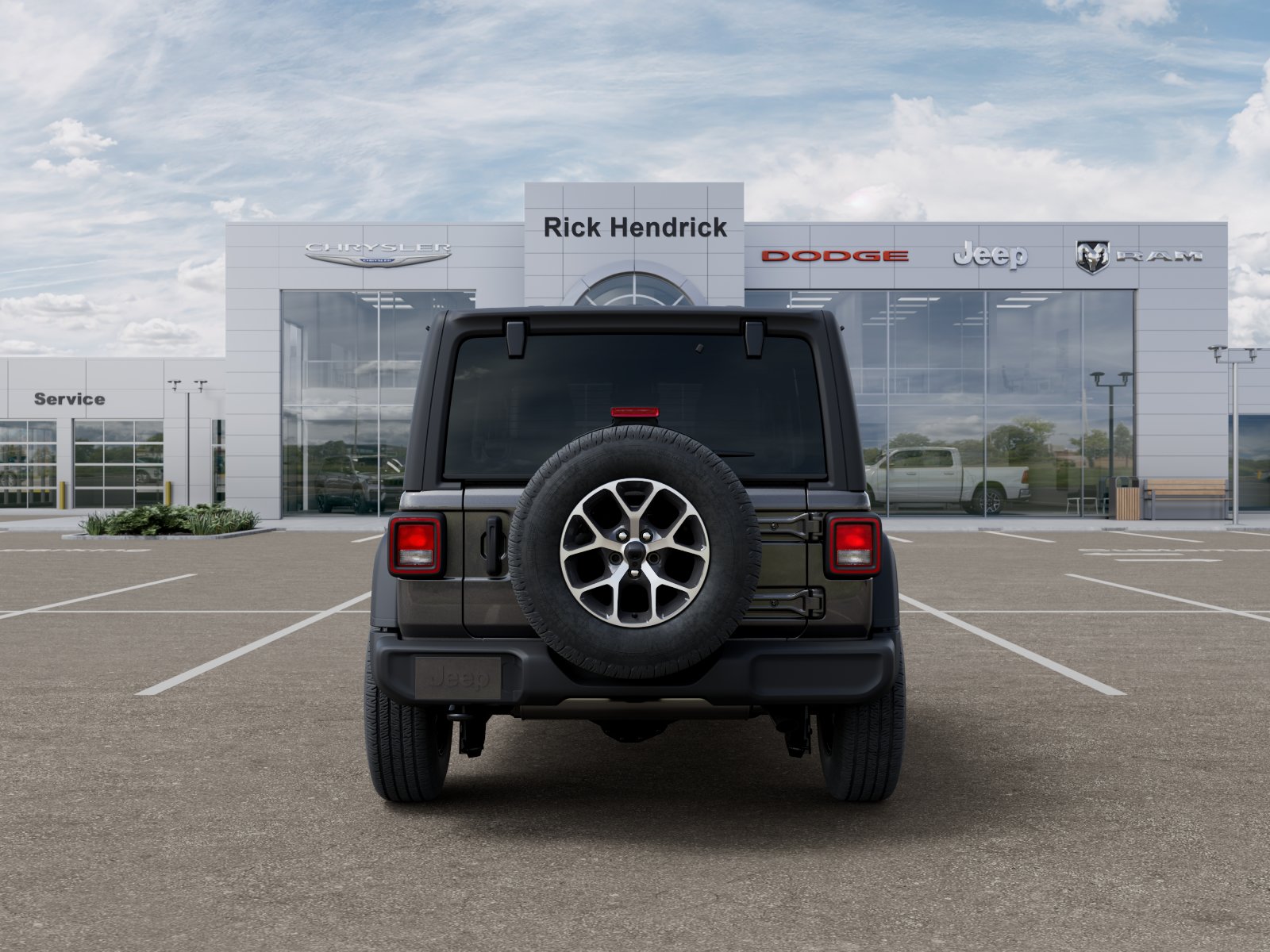 New 2026 Granite Crystal Metallic Clearcoat Jeep Sport S image 41