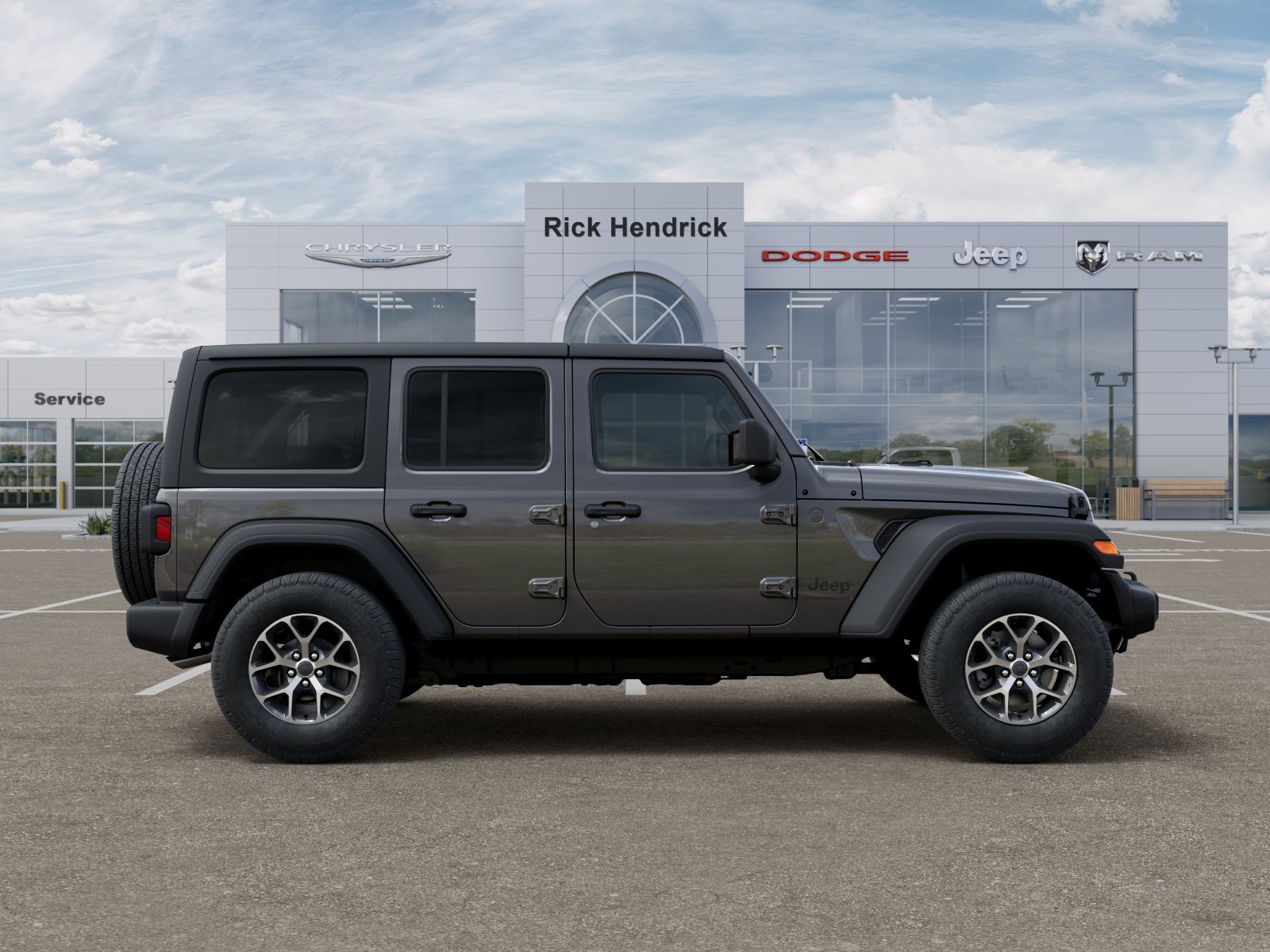 New 2026 Granite Crystal Metallic Clearcoat Jeep Sport S image 55