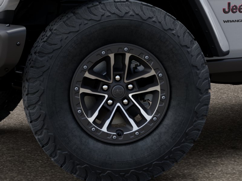 New 2026 Bright White Clear-Coat Exterior Paint Jeep Rubicon X image 8