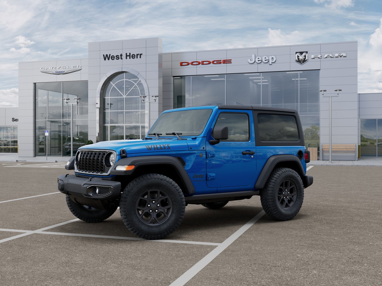 New 2026 Jeep Wrangler Willys 2D Sport Utility in #DLW260068