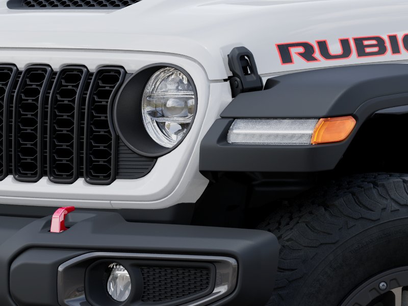 New 2026 Bright White Clear-Coat Exterior Paint Jeep Rubicon image 44