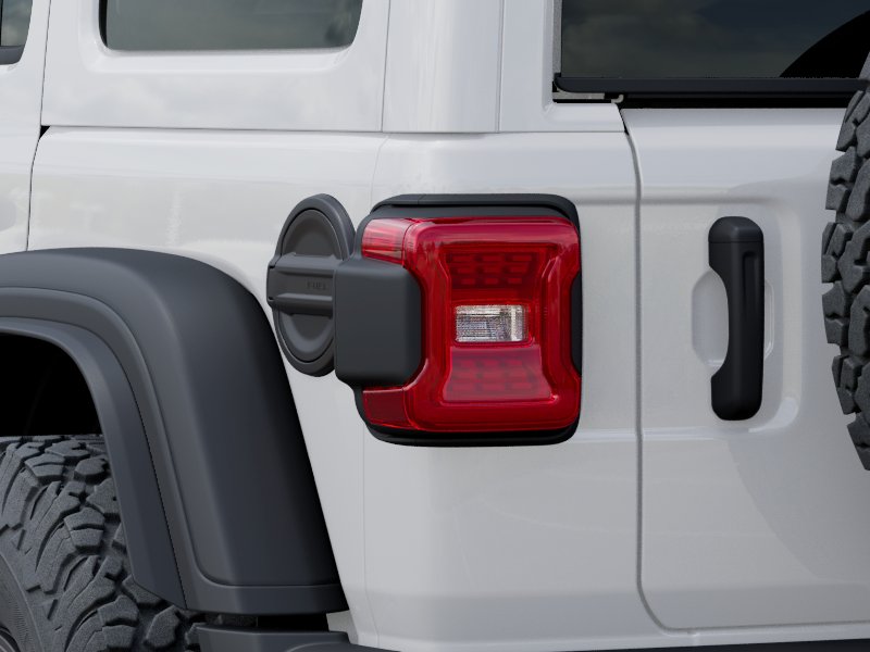 New 2026 Bright White Clear-Coat Exterior Paint Jeep Rubicon image 43