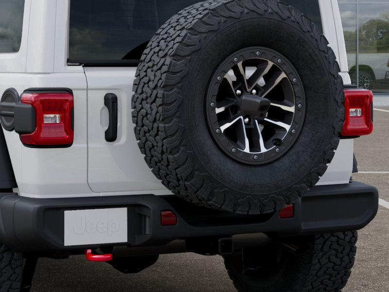 New 2026 Bright White Clear-Coat Exterior Paint Jeep Rubicon image 47