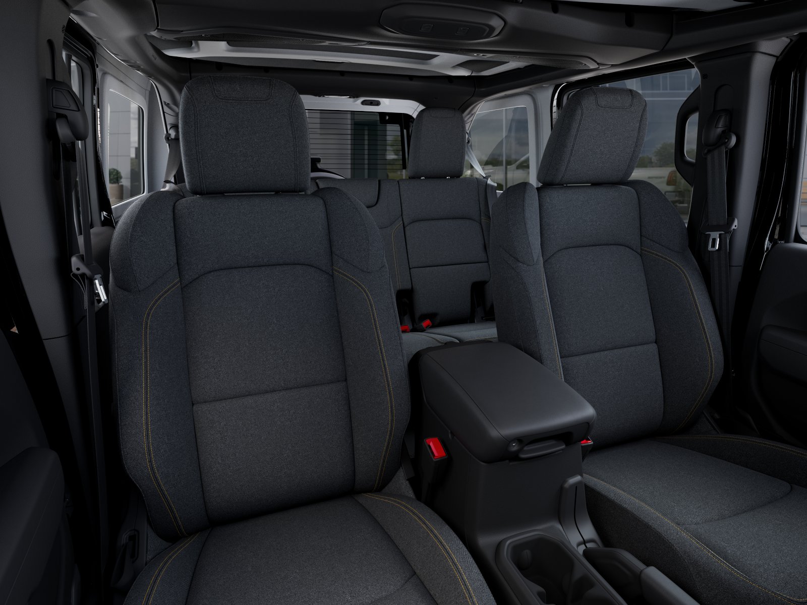 New 2026 Black Clear-Coat Exterior Paint Jeep WRANGLER 4-DOOR SPORT S image 116