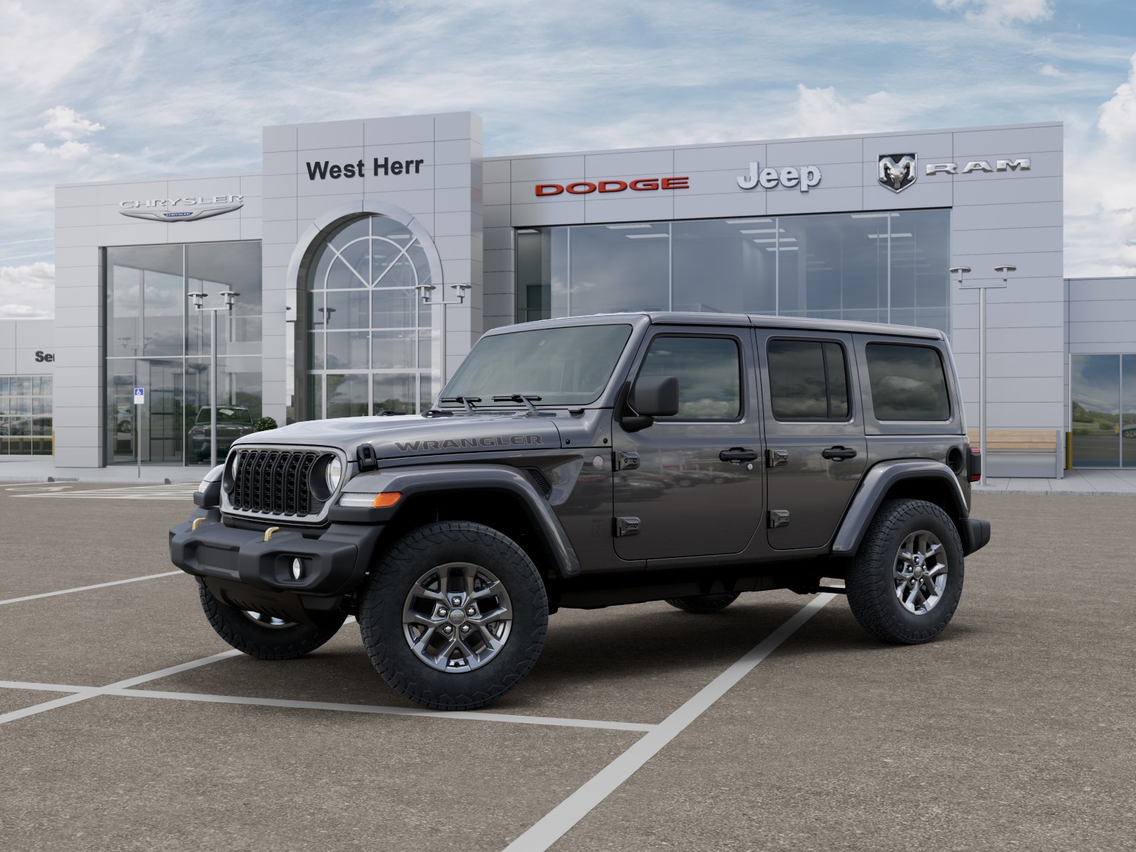 New 2026 Granite Crystal Metallic Clear-Coat Exterior Paint Jeep WRANGLER 4-DOOR 85TH ANNIVERSA image 102