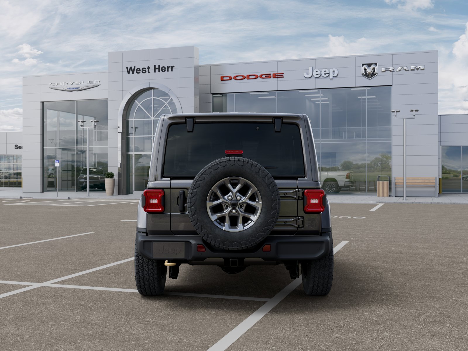 New 2026 Granite Crystal Metallic Clear-Coat Exterior Paint Jeep WRANGLER 4-DOOR 85TH ANNIVERSA image 107