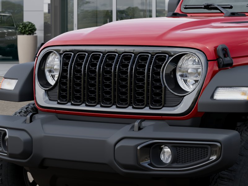 New 2026 Firecracker Red Clear-Coat Ext Jeep WRANGLER 4-DOOR WILLYS image 11