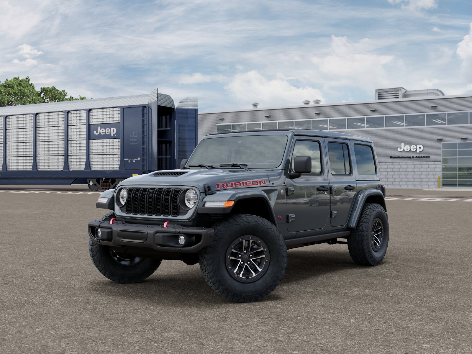 New 2026 Anvil Clear-Coat Exterior Paint Jeep Rubicon X image 27