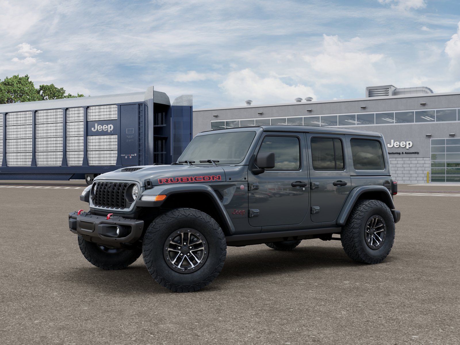 New 2026 Anvil Clear-Coat Exterior Paint Jeep Rubicon X image 28